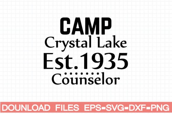 Download Camp Crystal Lake Est.1935 Counselor - Premium Resources