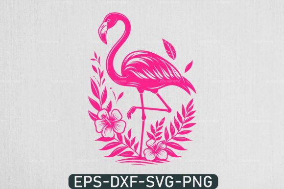 Download Pink Flamingo Svg, Cute Summer Svg - Pink Collection